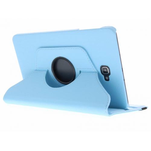 360° Draaibare Bookcase voor Samsung Galaxy Tab A 10.1 (2016) - Lichtblauw
