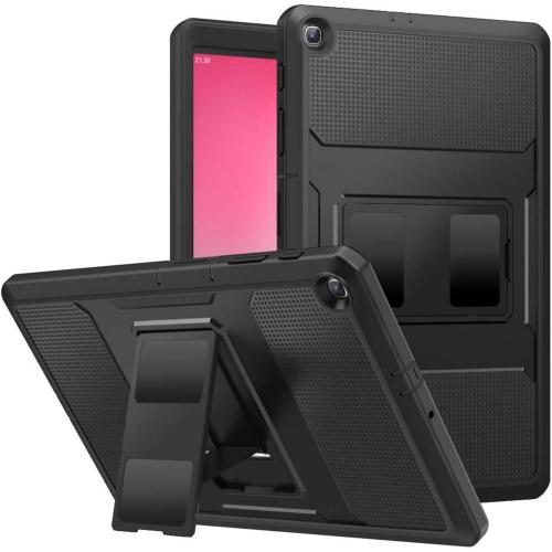 Accezz Rugged Back Case voor de Samsung Galaxy Tab A 10.1 (2019) - Zwart