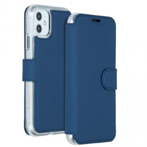 Accezz Xtreme Wallet Booktype voor de iPhone 11 - Blauw