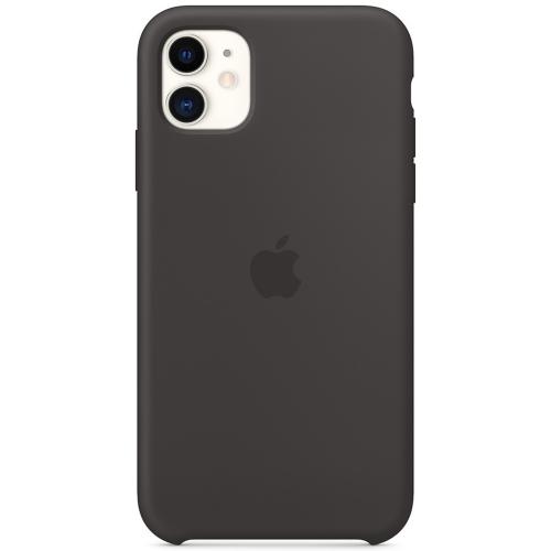 Apple Silicone Backcover voor de iPhone 11 - Black