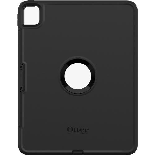 Defender Rugged Backcover voor de iPad Pro 12.9 (2020) - Zwart
