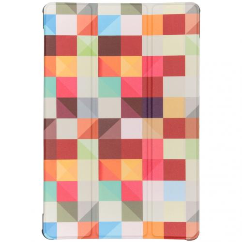 Design Hardcase Bookcase voor de Samsung Galaxy Tab S5e - Kleurtjes