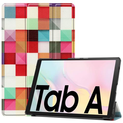 Design Trifold Bookcase Galaxy Tab A7 - Kleurtjes