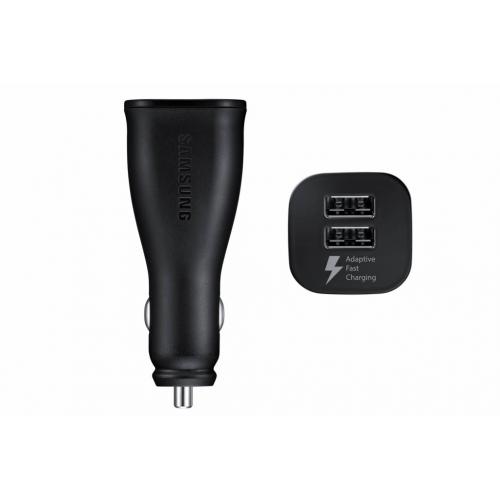 Dual Port Fast Charge Car Adapter 2A + Micro-USB naar USB-Kabel