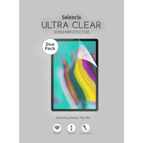 Duo Pack Ultra Clear Screenprotector voor de Samsung Galaxy Tab S5e / Tab S6