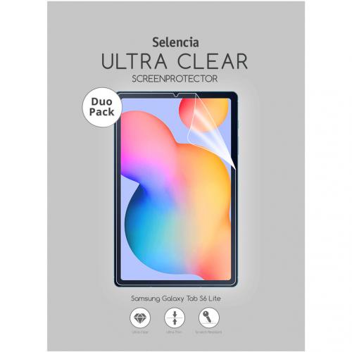 Duo Pack Ultra Clear Screenprotector voor de Samsung Galaxy Tab S6 Lite
