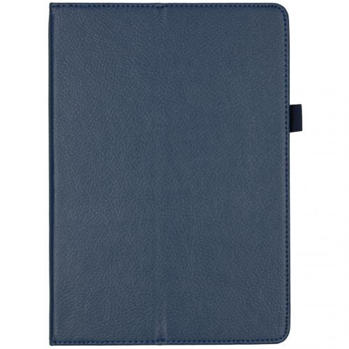 Effen Bookcase voor de Lenovo Tab P10 - Donkerblauw
