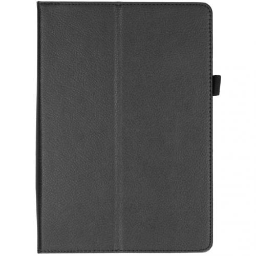 Effen Bookcase voor de Lenovo Tab P10 - Zwart