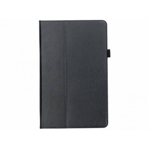 Effen Bookcase voor Samsung Galaxy Tab A 10.5 (2018) - Zwart