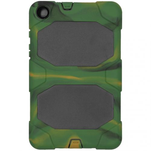 Extreme Protection Army Backcover voor de Samsung Galaxy Tab A 8.0 (2019) - Groen