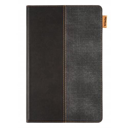 Gecko Covers Easy-Click 2.0 Bookcase voor de Samsung Galaxy Tab A7 - Zwart / Grijs