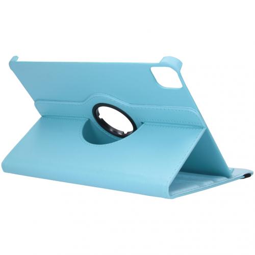 iMoshion 360° draaibare Bookcase voor de iPad Air (2022 / 2020) / Pro 11 (2018 / 2020) - Turquoise