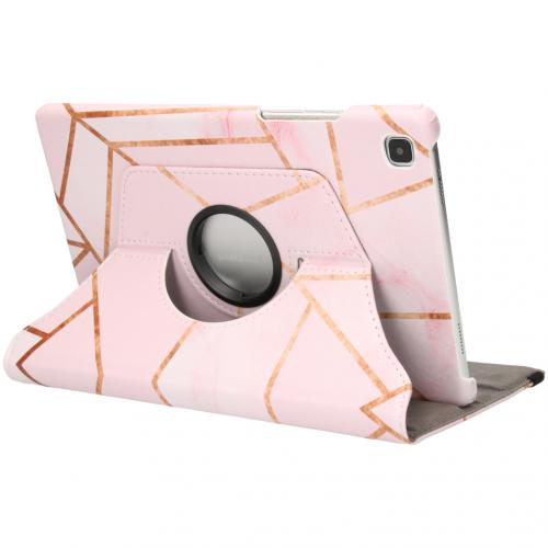 iMoshion 360° Draaibare Design Bookcase voor de Galaxy Tab A7 - Pink Graphic