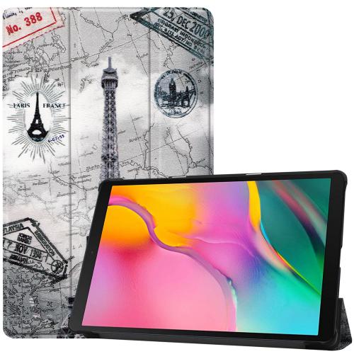 iMoshion Design Trifold Bookcase Galaxy Tab A 10.1 (2019) - Parijs