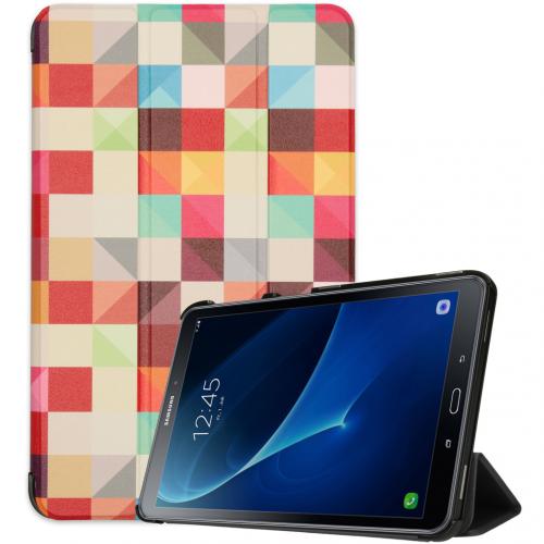 iMoshion Design Trifold Bookcase voor de Samsung Galaxy Tab A 10.1 (2016) - Kleurtjes