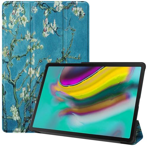 iMoshion Design Trifold Bookcase voor de Samsung Galaxy Tab S5e - Green Plant Design