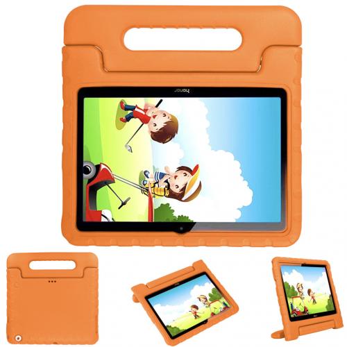 iMoshion Kidsproof Backcover met handvat voor de Huawei MediaPad T3 10 inch - Oranje