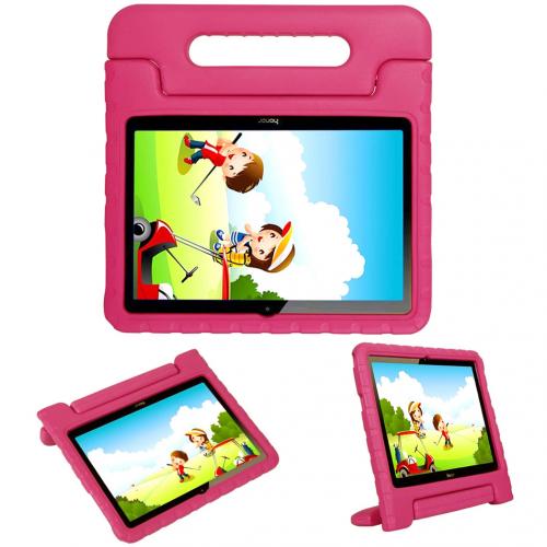 iMoshion Kidsproof Backcover met handvat voor de Huawei MediaPad T3 10 inch - Roze