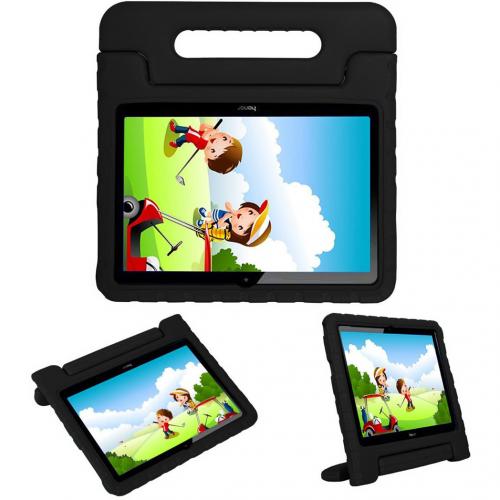 iMoshion Kidsproof Backcover met handvat voor de Huawei MediaPad T3 10 inch - Zwart