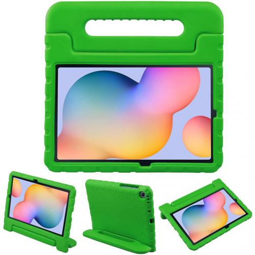 iMoshion Kidsproof Backcover met handvat voor de Samsung Galaxy Tab S6 Lite - Groen
