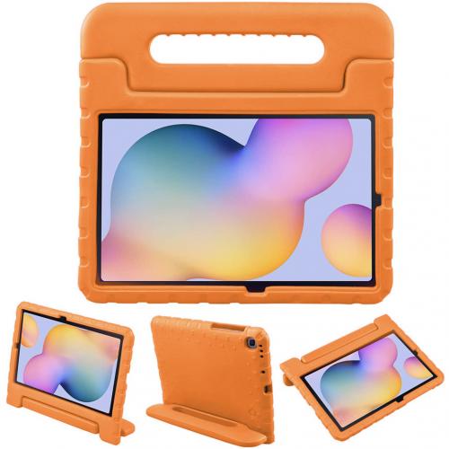 iMoshion Kidsproof Backcover met handvat voor de Samsung Galaxy Tab S6 Lite - Oranje