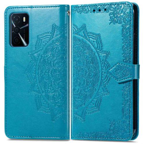 iMoshion Mandala Booktype voor de Oppo A16(s) / A54s - Turquoise