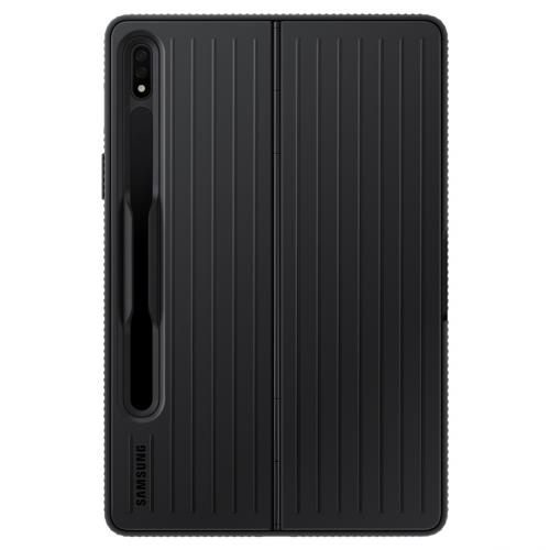 Samsung Protective Standing Backcover voor de Galaxy Tab S8 / S7 - Black