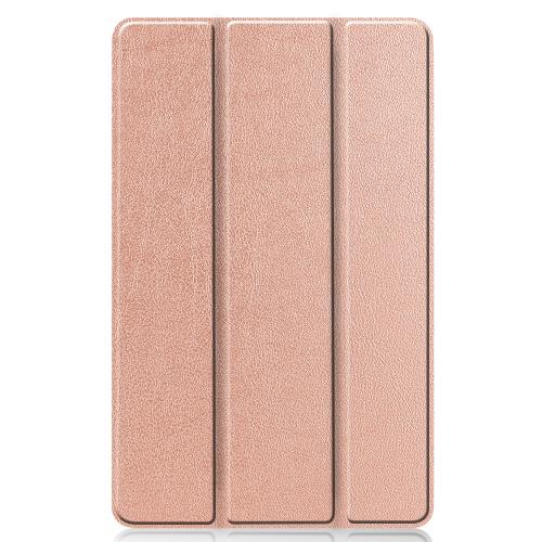 Trifold Bookcase voor de Samsung Galaxy Tab S6 Lite - Rosé Goud
