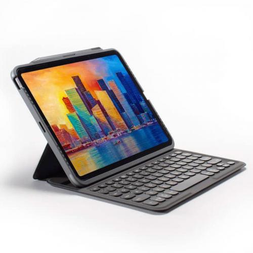 ZAGG Pro Keys Keyboard Bookcase voor de iPad Pro 12.9 (2018 / 2020 / 2021) - Charcoal