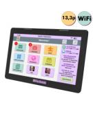 facilotab tablette xxl - 13,3 p - wifi - 16 go - android 9 - interface simplifiée pour seniors Black